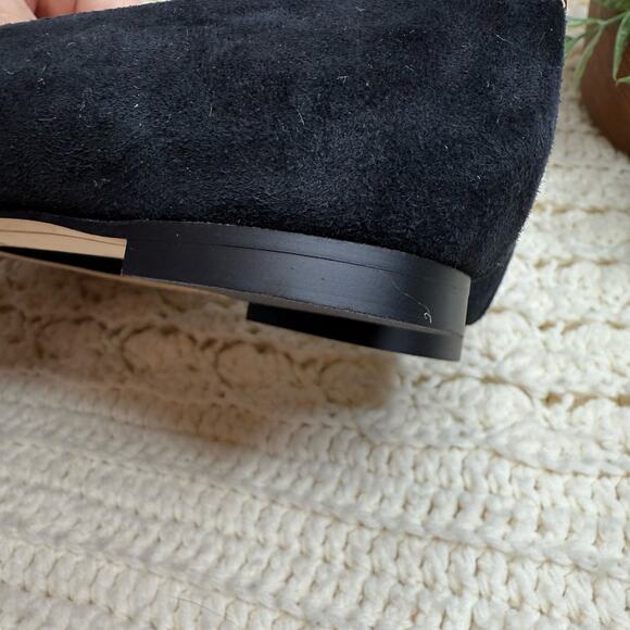 SAM EDELMAN Sonja Pointed Toe Ballet Flats Black Tortoiseshell Size 7 - Picture 11 of 12